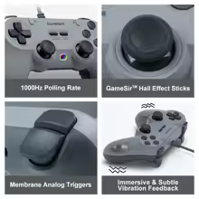 Gamesir Controller TEGENARIA T3 Lite Controles Mandos Para PC Nintendo Switch 1&2 Wired Gamepad Android Hall Effect Retro Design