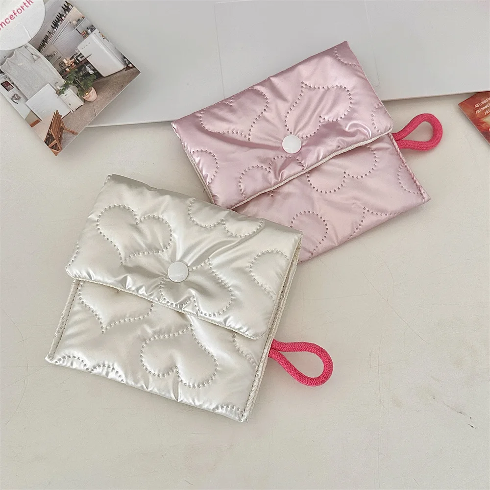 

Silver Bow Pattern Coin Purse Women's Earphone Coins Keys Wallet Organizer Zipper Pouch Cosmetic Bag