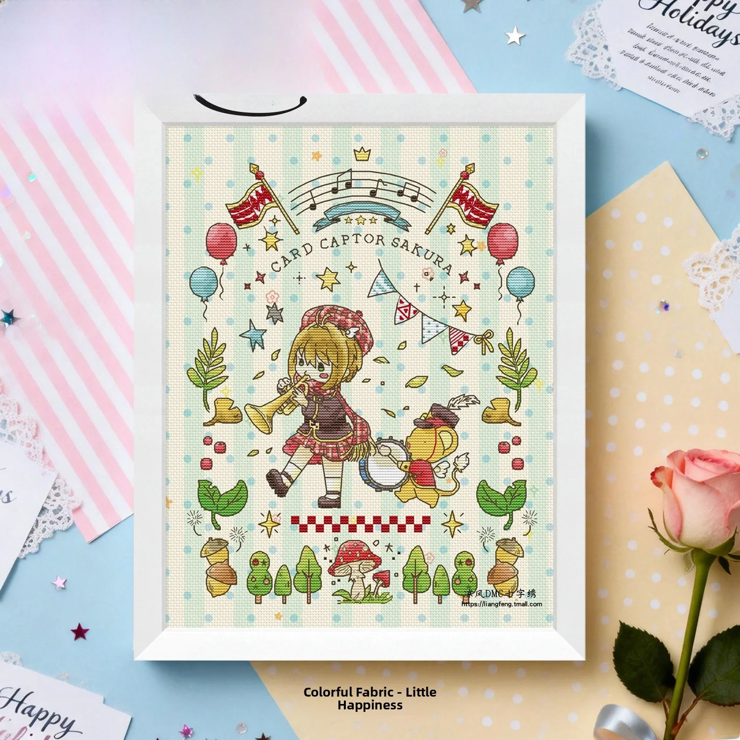 

Новый оригинальный набор для вышивания крестиком B1341: Маленькая девочка с сакурой, нитки DMC, печатный рисунок, домашнее текстильное искусство