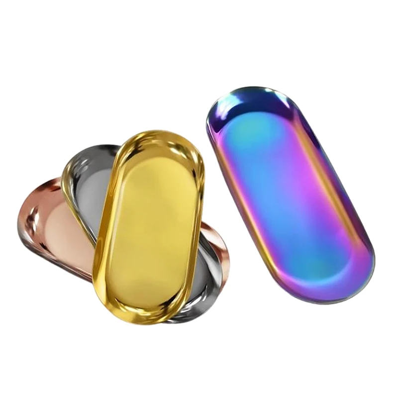 ถาดสแตนเลสสำหรับอุปกรณ์ทำเล็บ ถาดแพทย์ ถาดทันตกรรม ถาดเก็บเครื่องสำอาง ถาดใส่เล็บปลอม อุปกรณ์และเครื่องมือ