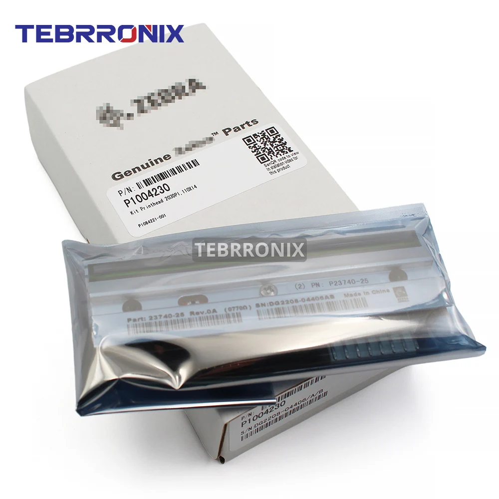 Imagem -06 - Cabeça de Impressão Térmica Original para Barcode Label Printer Zebra 110xi4 P1004230 203dpi Novo