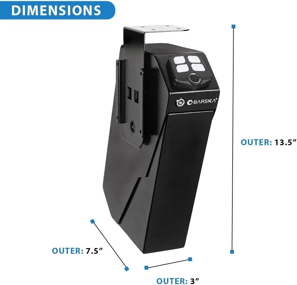 Quick Access Keypad Handgun Desk Safe