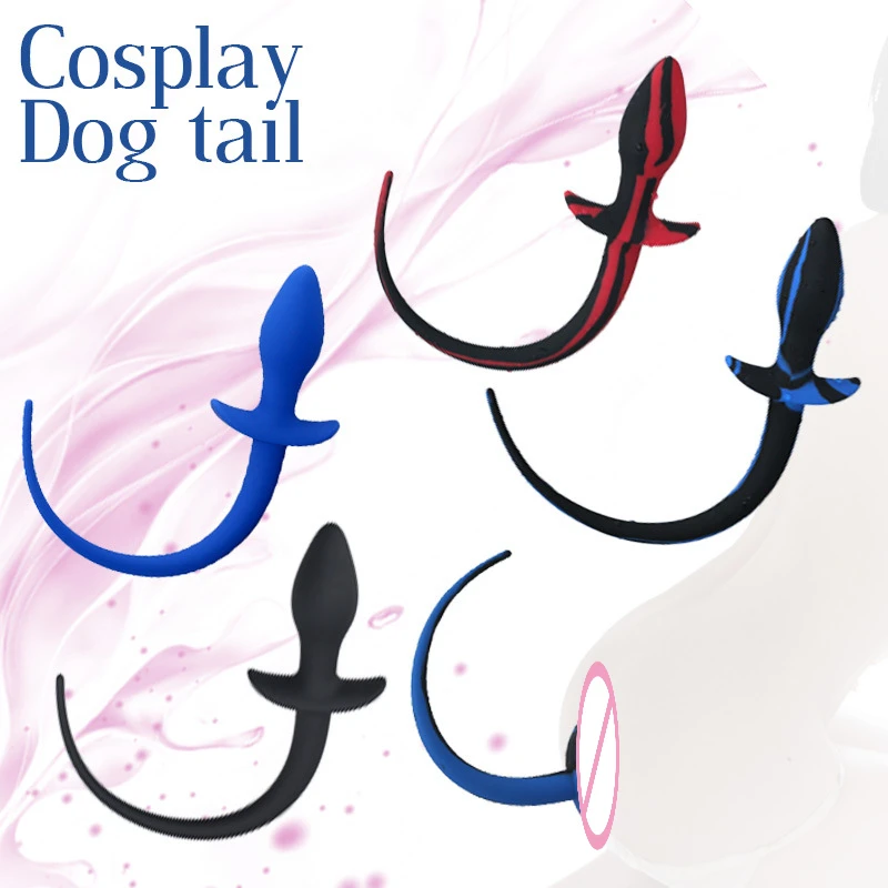 

Dog Tail Butt Plug Prostate Massager Vaginal And Anal Expansion Stimulation Orgasm Tool Couple Foreplay Masturbation Device Toy