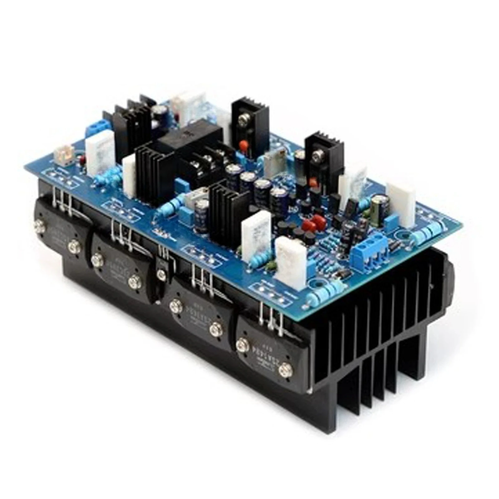 Adapted for High-Power Dual-Channel Amplifier Board (2SA1943/2SC5200 Original Toshiba Tube) with Heat Sink