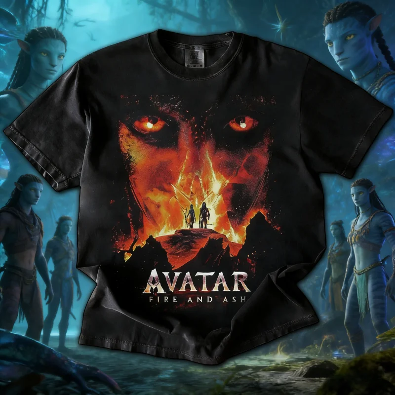 

2025 Limited Comfort Colors Avatar III T-Shirt, Avatar Fire Ash Movie for Women and Man Unisex T-Shirt 100% Pure Cotton T-shirt