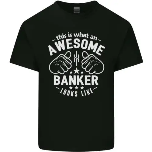 

This Is What an Awesome Banker Looks Like Mens Cotton T-Shirt Tee Top