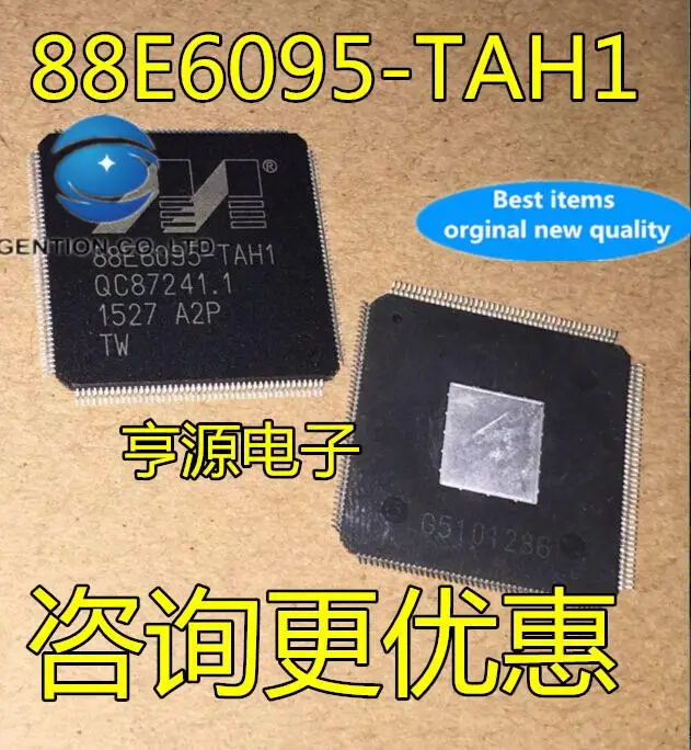 

5pcs 100% orginal new 88E6095-TAH1 QFP-176 88E6095 integrated circuit IC chip