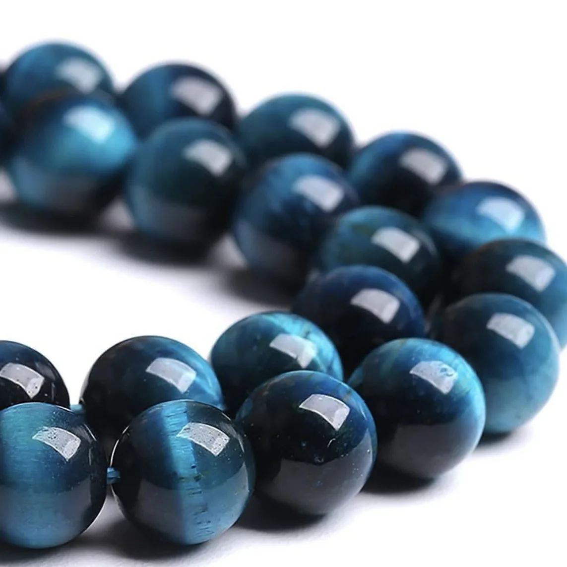 Multi-color Natural Tiger Eye Stone Round Beads Loose Spacer Beads for DIY Jewelry Bracelet Making Wholesale