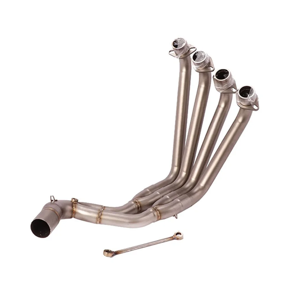 Auspuffsysteme für Honda CBR650 CB650F CB650R 2014-2025 Auspuff-Vorderrohr Schalldämpfer Komplettes System Auspuffrohre – Detail 10