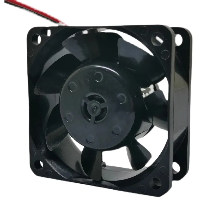 New Cooler Fan 2-wire for NIDEC D06T-12TS2/12PS2 6025 12V 0.25A Double Ball High Air Flow Cooling Fan 60*60*25mm