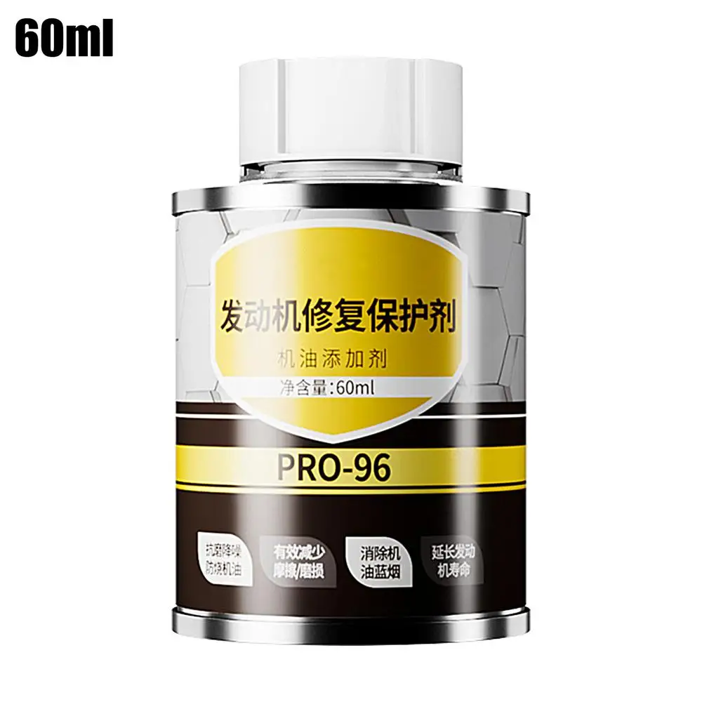 Additif d'huile moteur 60ml, Agent de restauration de moteur de voiture modifié par Friction, fourni