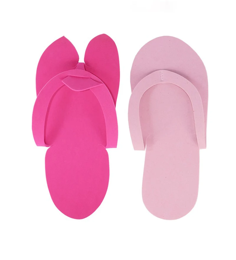 

24/36pairs/ hotel Disposable Spa Slippers Comfortable Convenient Nail Art Salon Flip Flop Foot EVA Material Lightweight