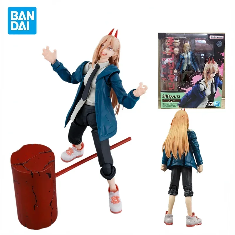 

In Stock Original Bandai S.H.Figuarts SHF Anime Chainsaw Man POWER Anime Action Figure Model Toys Collectible Ornaments Gifts