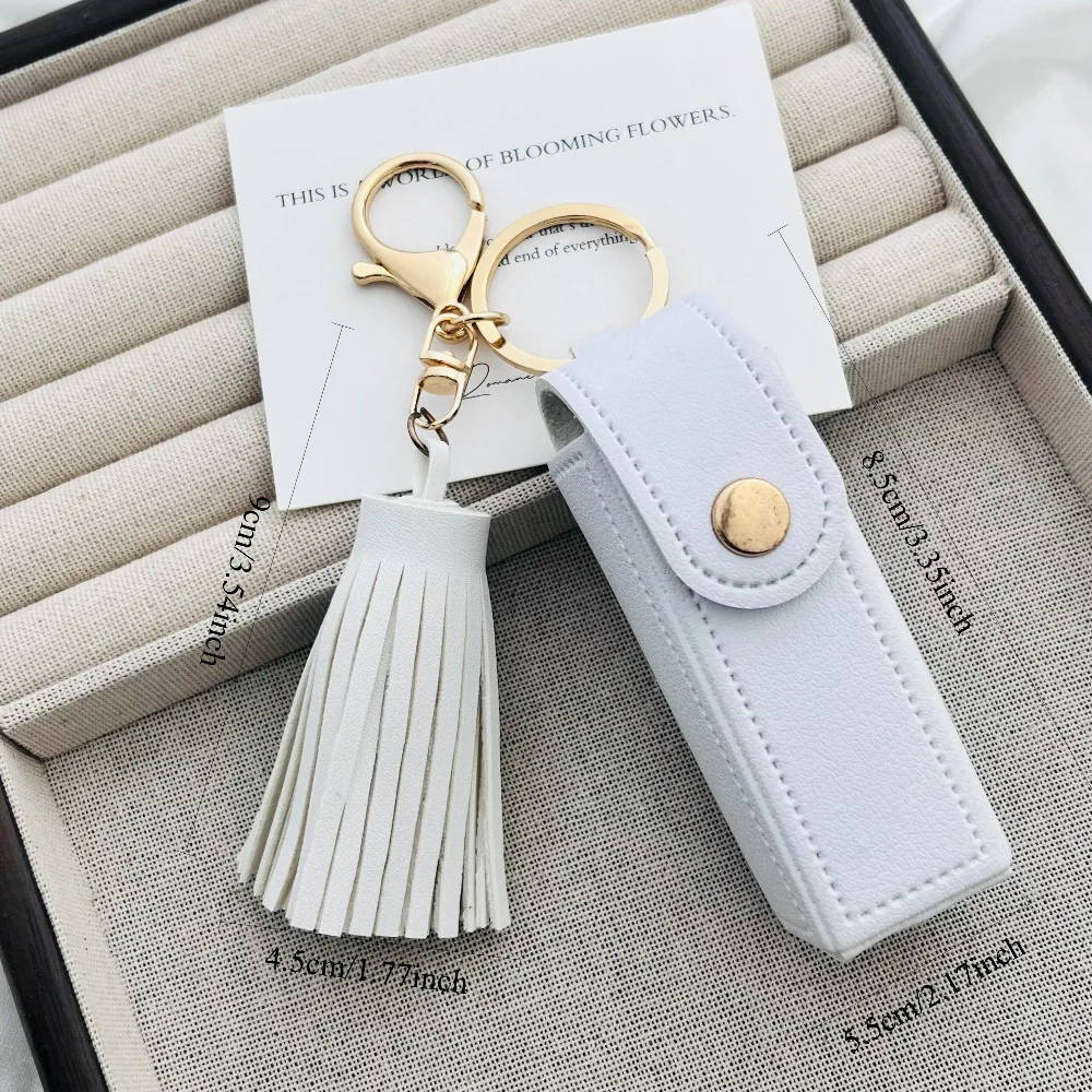 Niedlicher INS Tragbarer Lippenstift-PU-Schlüsselanhänger – Neuer Trendiger Bestseller für Taschen, Mini-Taschen, Mädchen-Schlüsselanhänger, Y2K-Accessoire-Anhänger – Großhandel – Detail 3