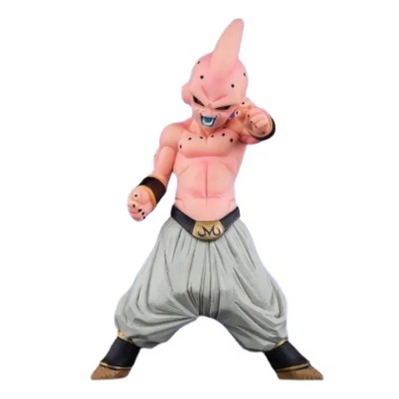 18cm Dragon Ball Z Figurki Anime Super Saiyan Combat Posture Majin Buu Figurka akcji PVC Figurki Model Lalka Prezenty Zabawki dla dzieci