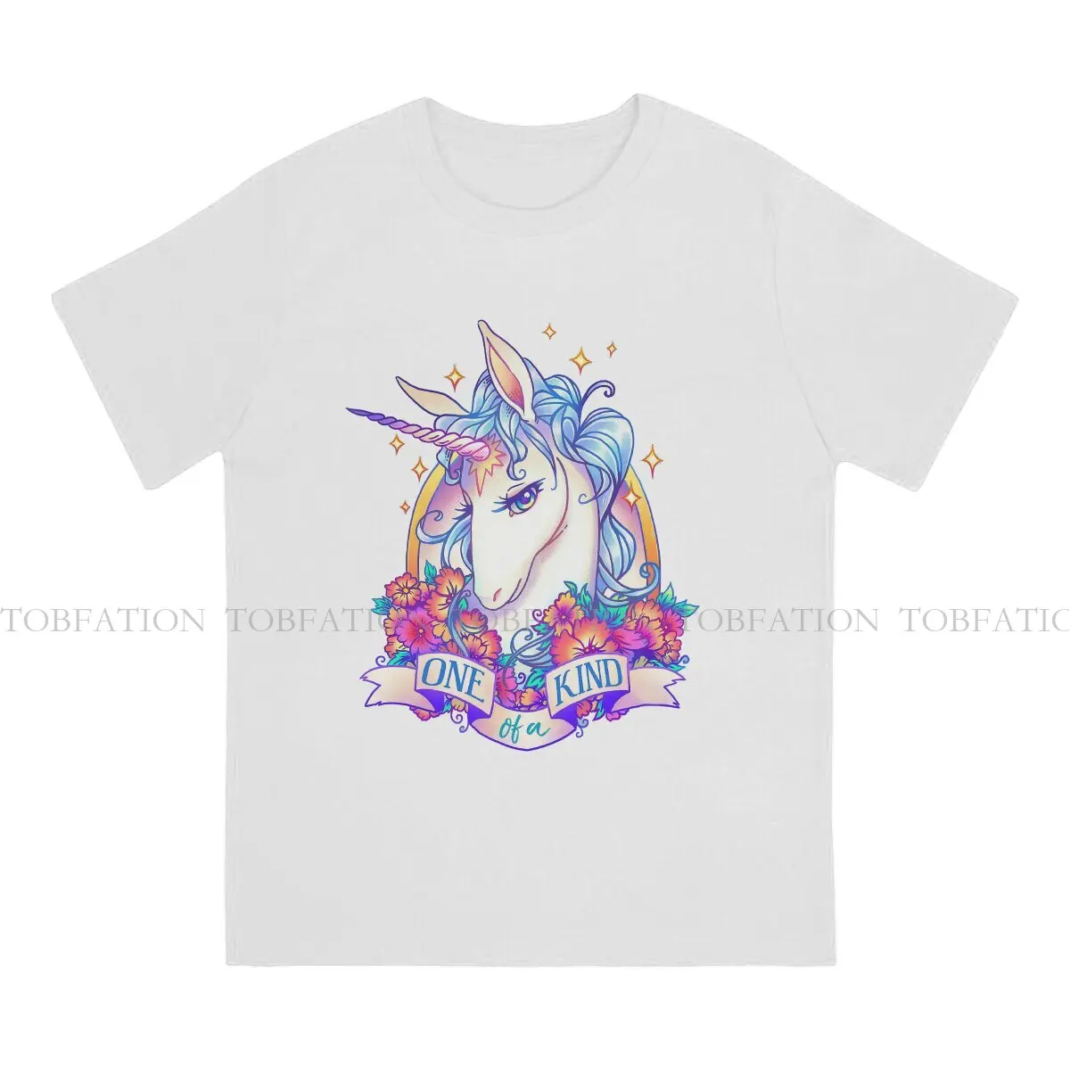 One Of A Kind Creature Classic Hip Hop TShirt Unicorn Cute Style Tops Casual T Shirt Men Short Sleeve Special Gift Idea