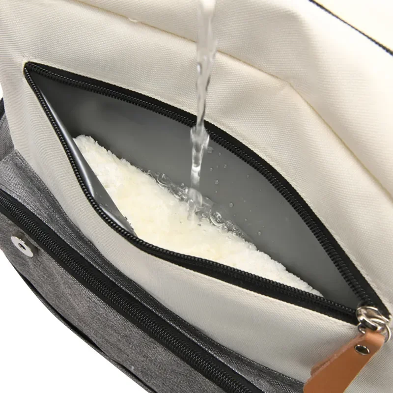 Torba na pieluchy dla niemowląt Torba na pieluchy dla mamy Plecak Wodoodporna torebka do przechowywania Outdoor Travel Mommy Torba ciążowa na rzeczy dla dzieci