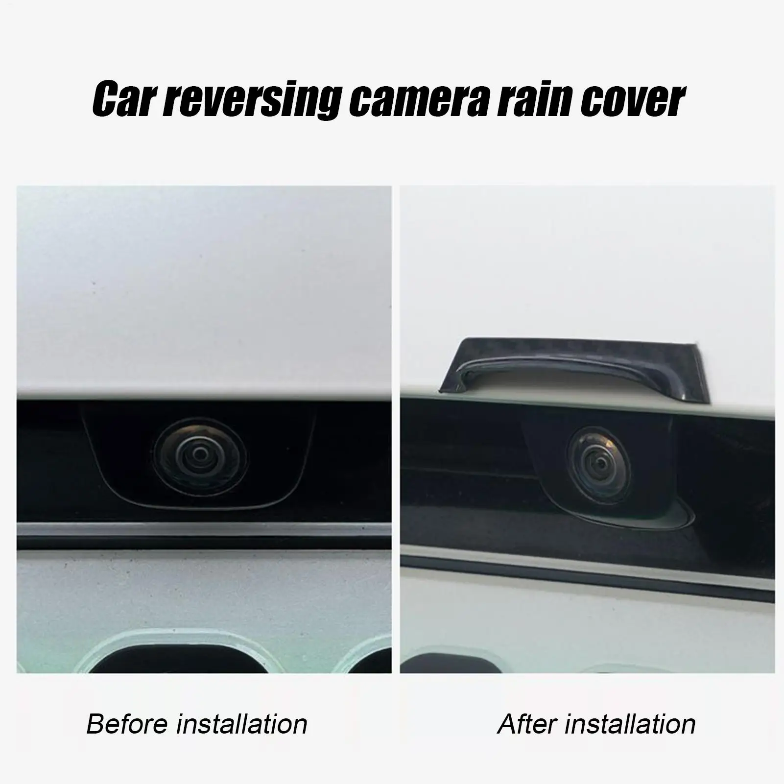 Car reversing camera rain cover 360 image waterproof rain shield reversing rear image to block rain and water Camera Protection