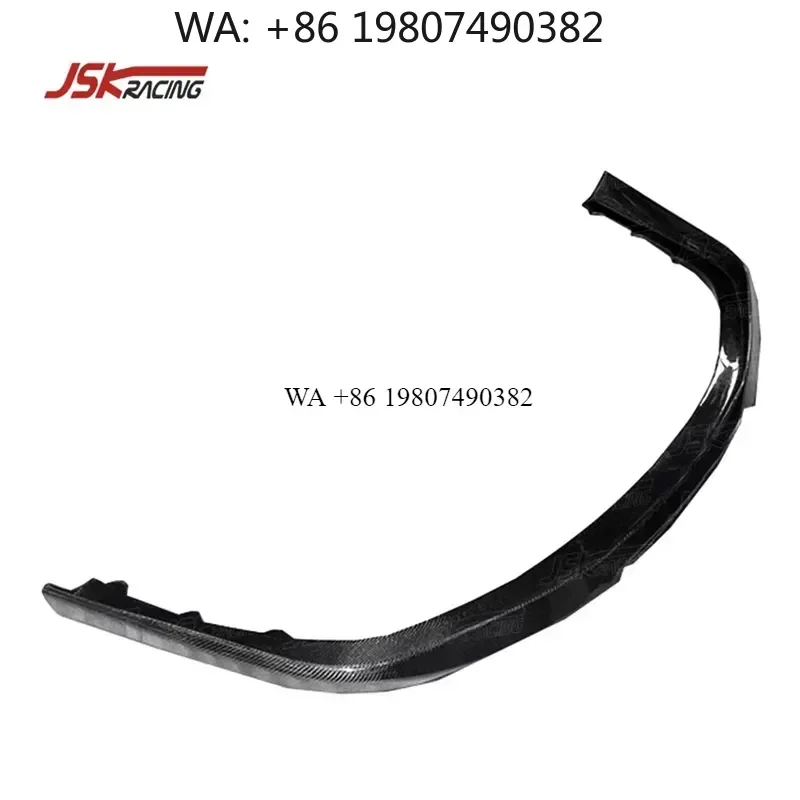 Wmwmnu Carbon Fiber Front Lip Spoiler for 458 Italia Spider 2011-2016 Bumper Lip Modified Upgraded Vorstein Style Car