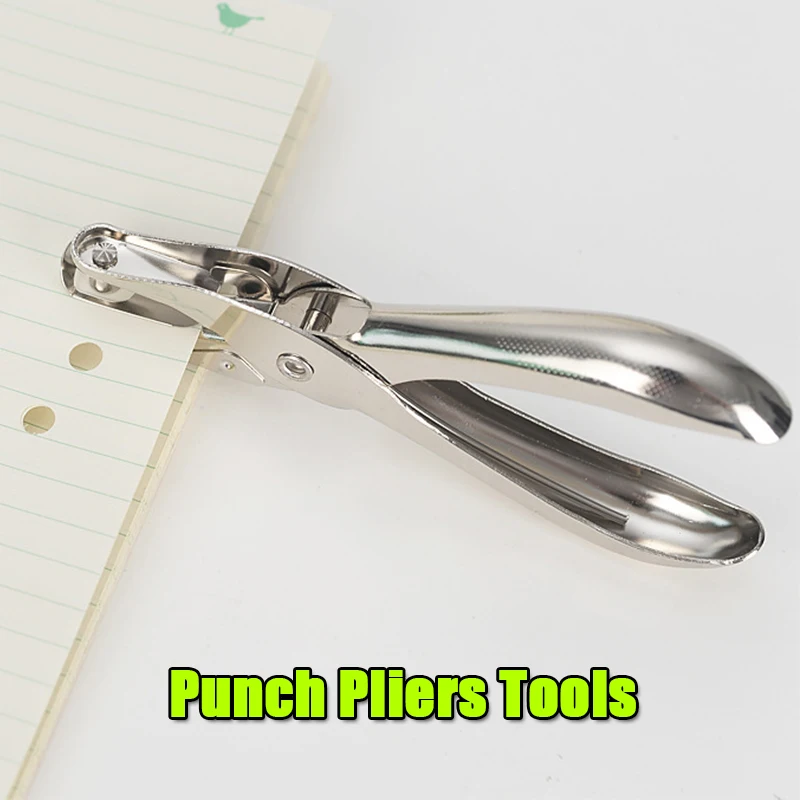 

Paper Puncher Scrapbook Single Hole Puncher Pliers Tools 6mm Single Hole Punch For Crafting Precision Soft Grip Craft