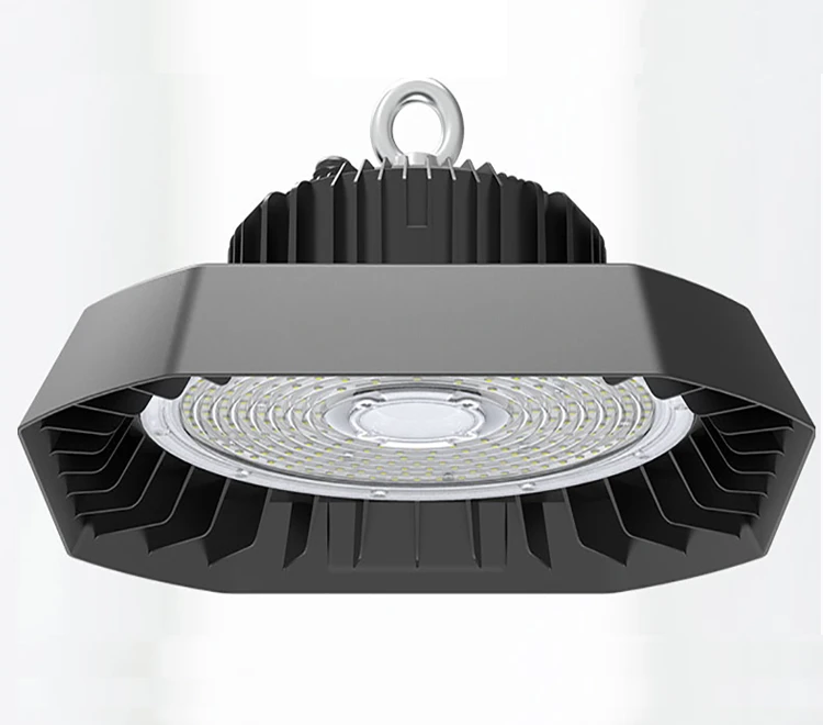 LED High Bay Light Ceiling Light Factory RV Room Warehouse Supermarket Parking Lot Microwave Light Sensing Chandelier 100W