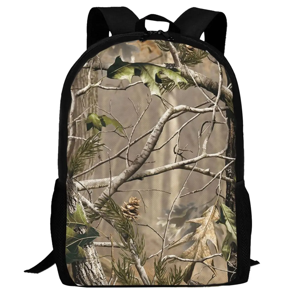 

Рюкзак Real Tree Mossy Oak, вместительный, для детей, школьный ранец, сумка через плечо для мужчин и женщин