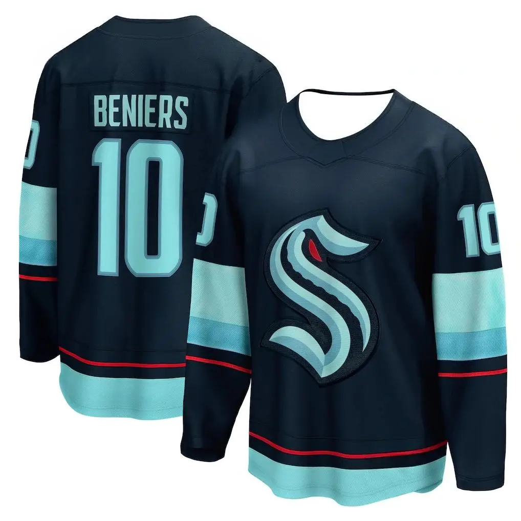 JERSEYS de HOCKEY de hielo para jóvenes, JERSEYS de entrenamiento para deportes al aire libre para fanáticos y coleccionistas, JERSEYS transpirables cómodos