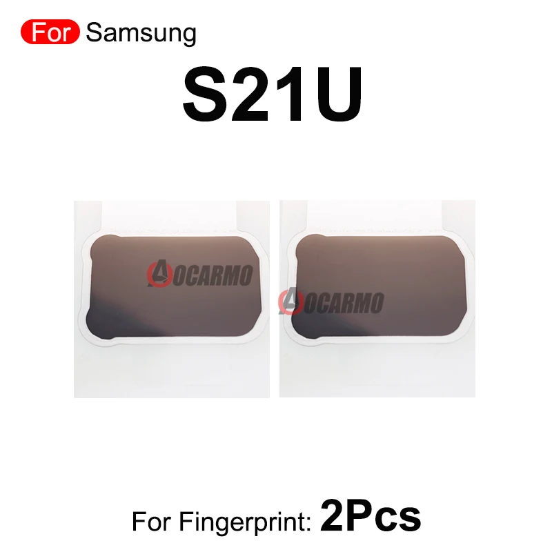 For Samsung Galaxy S25U S21U S22 S23 Ultra Under-display Fingerprint Light-blocking Film Sticker Replacement Parts