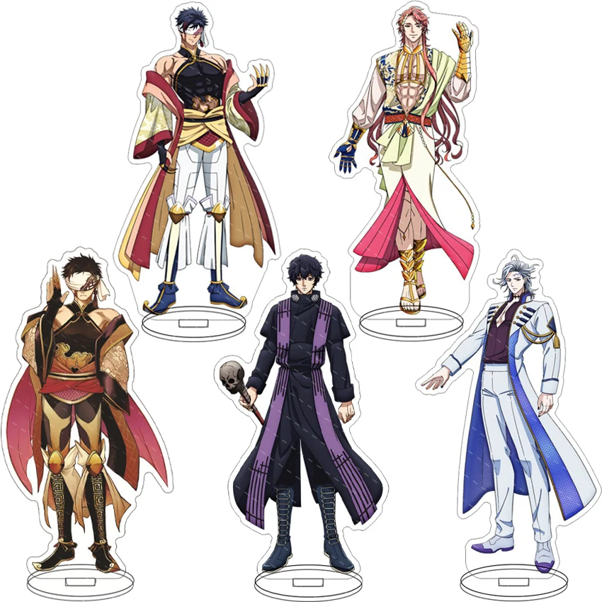 16CM Anime Figure Record of Ragnarok Brunhilde‌ ‌Thor‌ Zeus‌ Poseidon Sasaki Kojiro‌ Adam Cos Acrylic Stand Ornaments Gifts