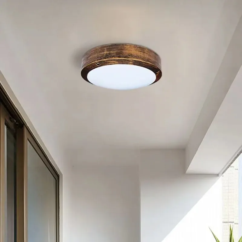 

Modern Waterproof LED Ceiling Light Outdoor Round for Balcony Corridor Entryway Lighting Led Lights Ceiling Light