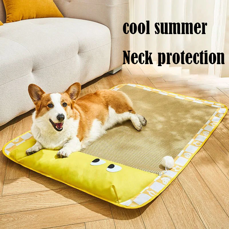 Cats Cool Floor Mat Pet Summer Comfort Bed Multi-level Mats Upholstery Puppy Indoor Kitten Living Room Dog Supplies Accessories