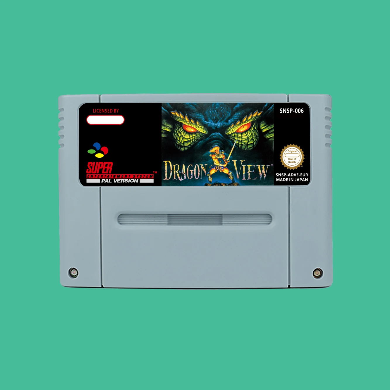 RPG Game for Dragon View  - USA or EUR version Cartridge available for SNES Video Game Consoles - Image 2