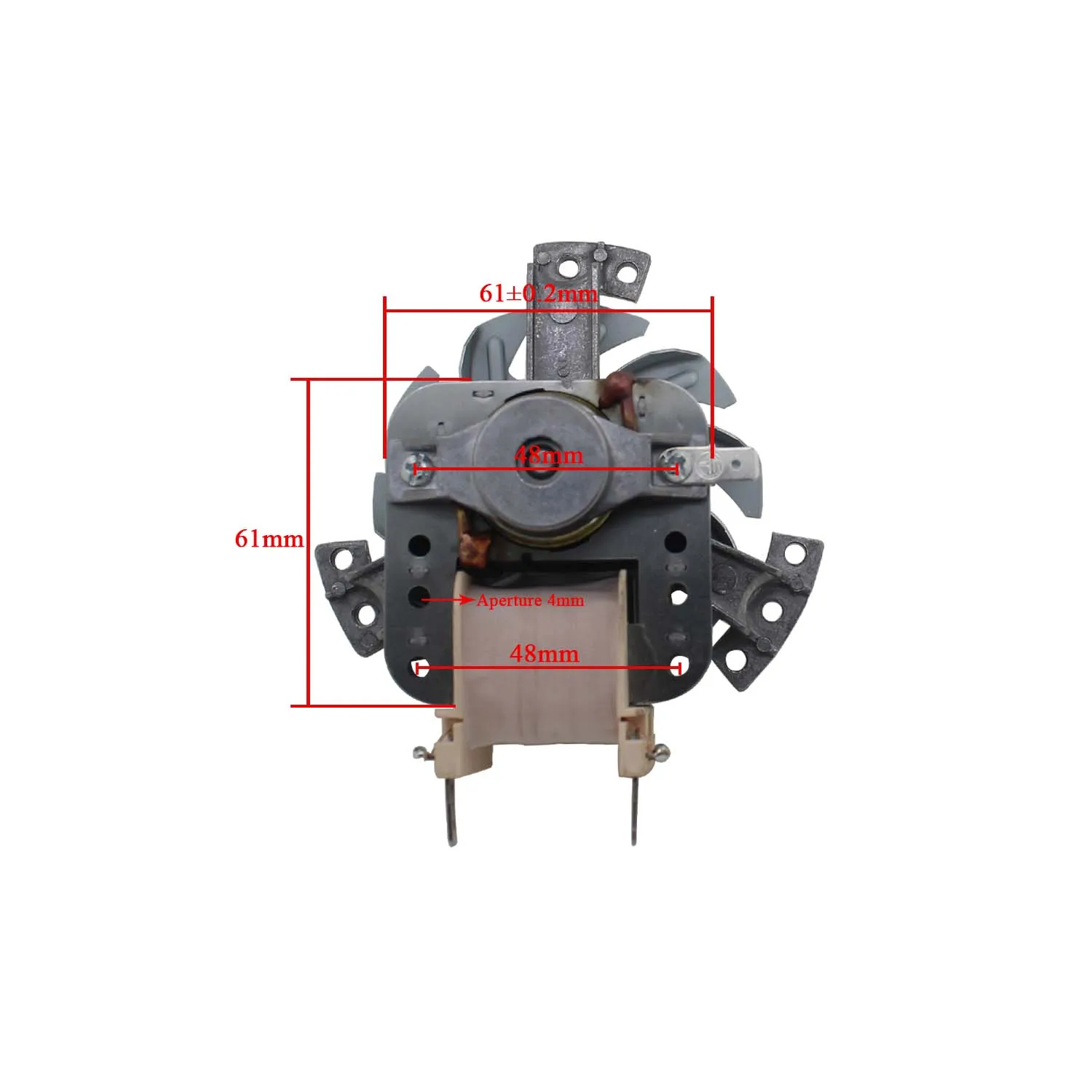 Imagem -04 - Motor para Forno de Temperatura Constante Bola Dupla Material de Alta Temperatura Caixa de Secagem 220v 45w 50hz