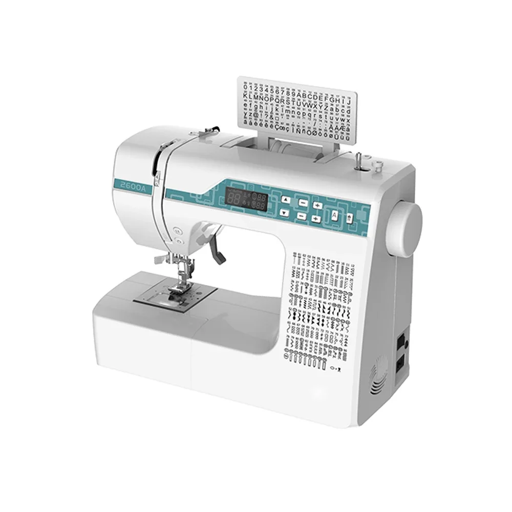 DS-2600A háztartási automata Megvarr gépi háztartási overlock Megvarr gépek