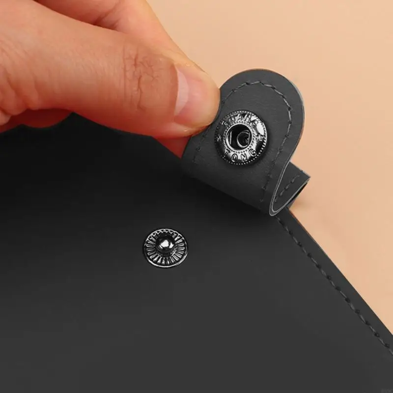 W89C КОЛЛЕКЦИЯ КОЛЛЕКЦИИ ПАМЕЧИКИ ДЕНЬГИ 50 КОРЕЦЕТЫ Кожаные деньги держатель валют держатель с коллекцией бумаги книга хранения