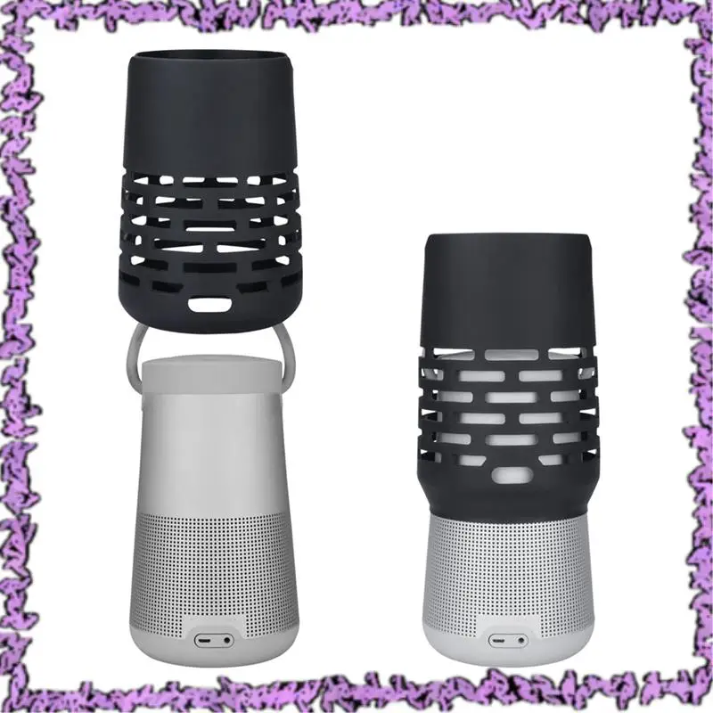 SCLL-Soft Silicone Bluetooth-Compatible Speaker Case Accessories Portable Cover For Bose Soundlink Revolve/Revolve+ I II