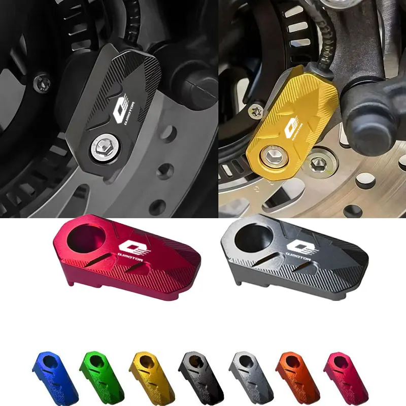 For QJMOTO QJ SRT 800 800X 800SX 800SRT SRT Universal CNC Aluminum Motorcycle ABS Sensor Guard Anti-Collision Protective Shell