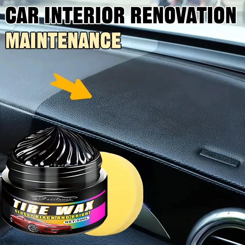 

Plastic scratch repair agent, dashboard scratch repair paste, interior care shine cream, tire coating wax, long-lasting care oil
