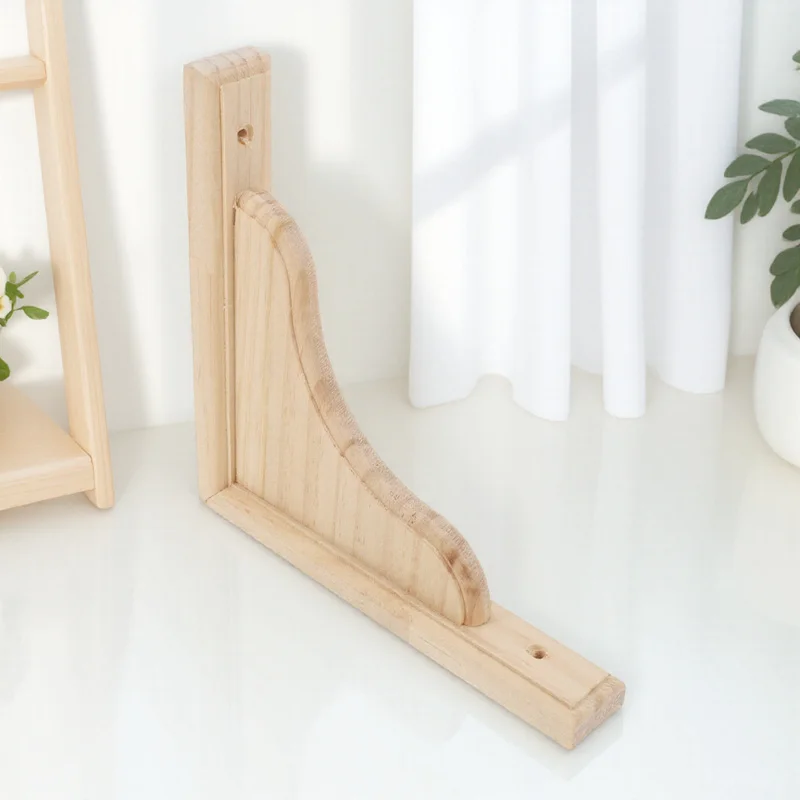 

Triangular Wall Solid Wood Corner For Shelves Support Brackets Wooden Angle Bracket For Floating Shelf Decorative Wall
