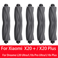 Main Brush For Xiaomi Robot Vacuum X20 + / X20 Plus For Dreame X30 Ultra/ X40 Ultra/ L10s Ultra/ L20 Ultra/ L10s Pro Ultra Parts