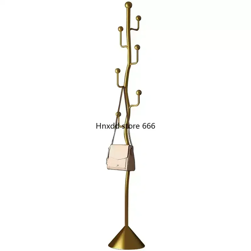 Nordic ins coat rack floor-to-ceiling bedroom creative tree branch hanger