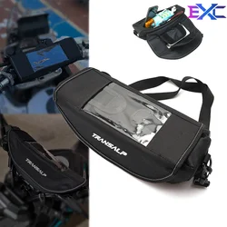 For Honda Transalp XL 600 V XL700V TRANSALP XL 700 600 V handlebar bag travel navigation waterproof moto Motorcycle accesssories