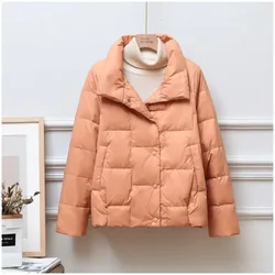 Down Jacket Women 2024 New Winter and Autumn Vest Coat for Women Minimalism Light Outerwear Female Down Coat Puffer Jacket