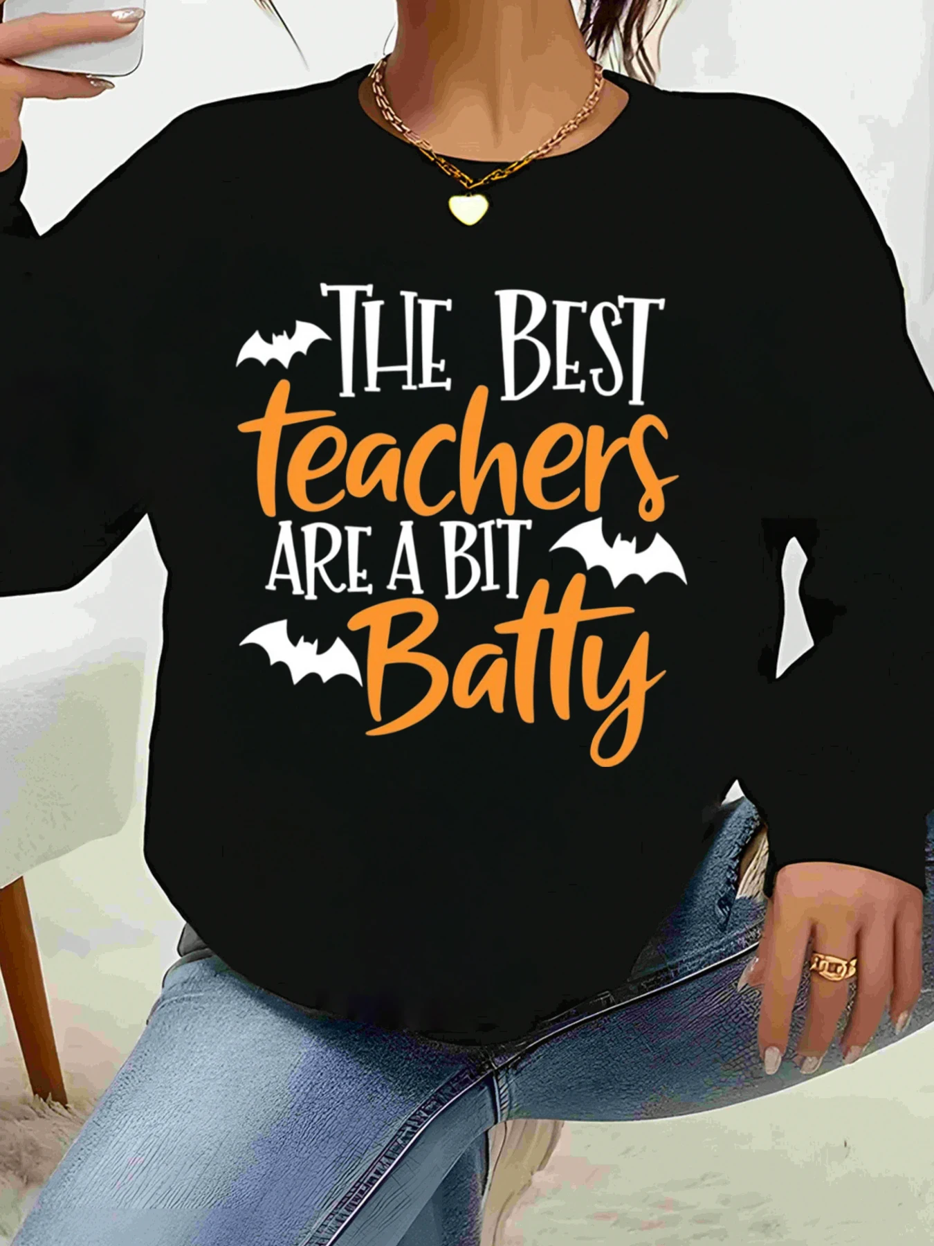 

Лучшие учителя — это все маленькие причудливые повседневные костюмы с длинными рукавами на Хэллоуин для женщин-учителей.