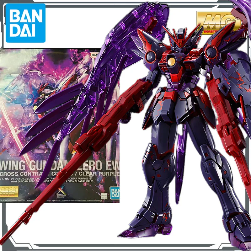 

Оригинальный комплект моделей Bandai GUNDAM MG WING GUNDAM ZERO EW [КРЕСТ УПРАВЛЕНИЕ ЦВЕТА/Прозрачный ФИОЛЕТОВЫЙ] 1/100 Аниме Фигурка Сборка Игрушки
