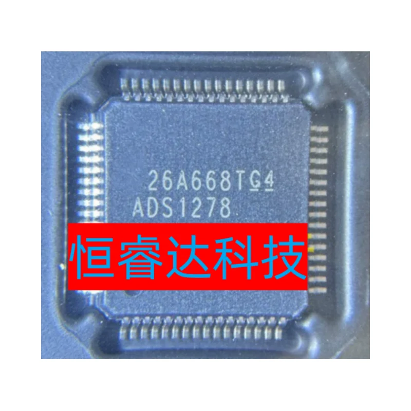 

1pcs/lot Original New ADS1278IPAPR ADS1278 HTQFP64 24-bit synchronous sampling ADS1278IPAP IC Chip