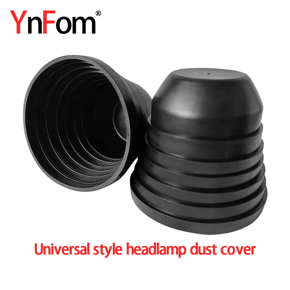 YnFom Automobile Headlamp Can Be Cropped Universal Dust Cover,Suitable For All Car,LED Bulb,Car Accessories