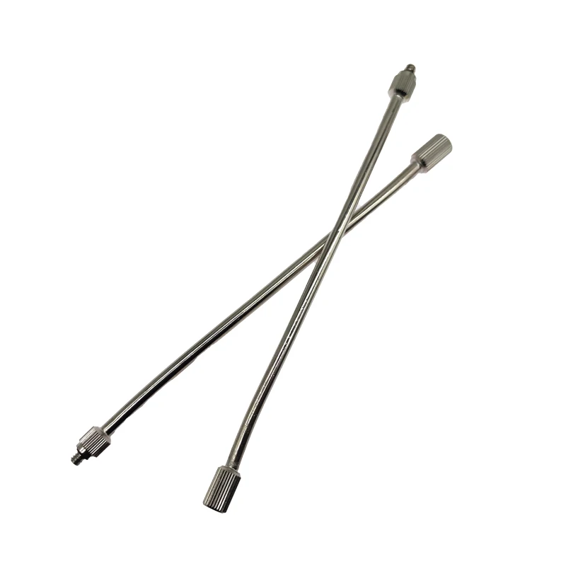 

10pcs 3/16" Copper Thread Mist Nozzle Extension Rod 200mm Flexible Extension Pole Atomization Sprayer for Misting 10/24UNC