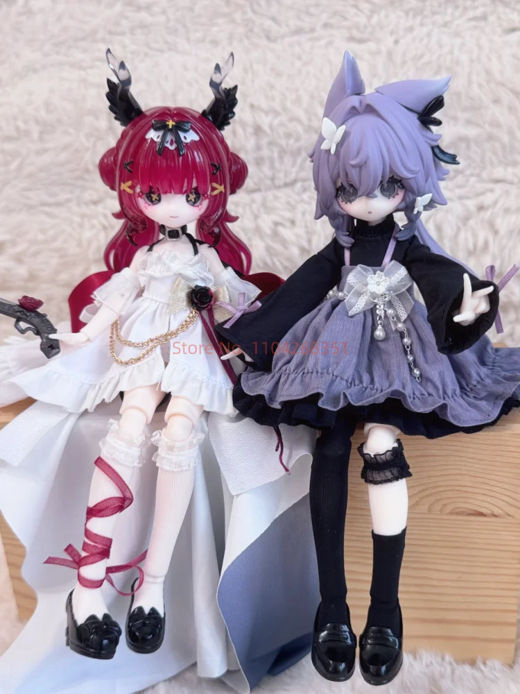 In Stock Authentic Meki Final Blessing Bl Series 1/8 Bjd Action Figure Blind Box Jointed Anime Style Model Collectible Doll Toys - view 2