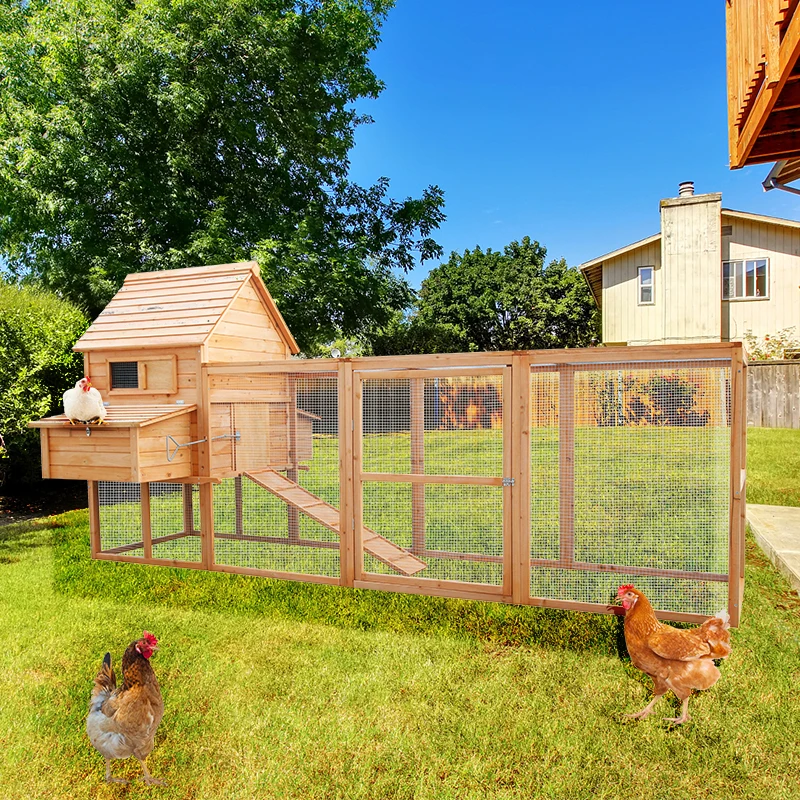 

Best Seller Factory Customize Waterproof Wood Large Chicken Coop for Sale